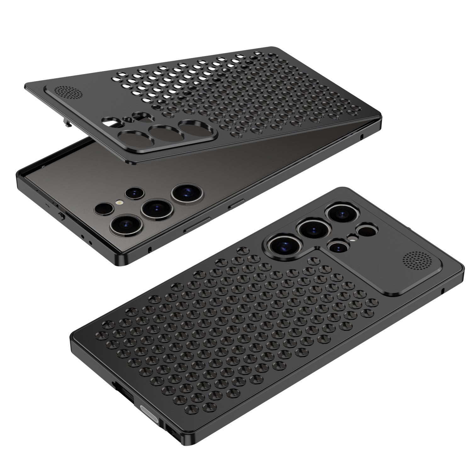 Solid Alloy Armor Case Cover for Samsung S Series