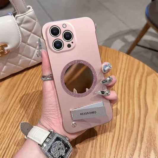 Glitter Mirror Small Stand Case Cover for iPhone - Buy 2: FREE SHIPPING🛫 & 40% OFF 2nd🔥