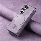 Split Magnetic Wallet Case Cover for Samsung Fold Series