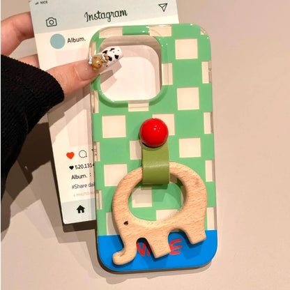 Children's Wooden Stand Case Cover for iPhone - Buy 2: FREE SHIPPING🛫 & 40% OFF 2nd🔥