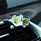 🌸🚗 The Blossoming Journey - Peach Blossom Branch Car Decor 🚗🌸