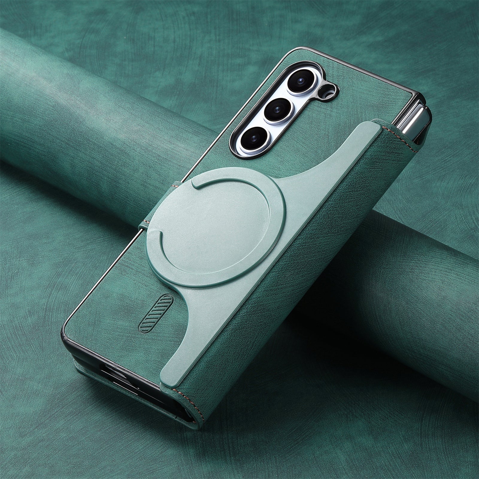 Split Magnetic Wallet Case Cover for Samsung Fold Series