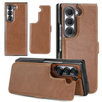 Removable Magnetic Wallet Case Cover for Samsung Fold Series