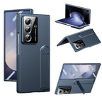 Hidden Folding Stand Frosted Case Cover for Samsung Fold Series
