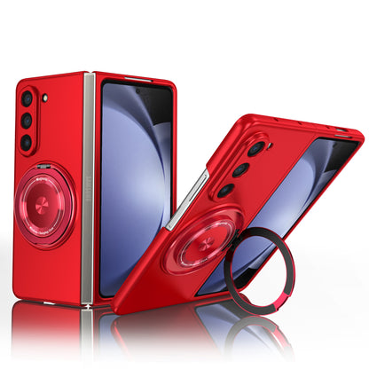 Magnetic Pro Rotary Unzip Case Cover for Samsung Fold Series