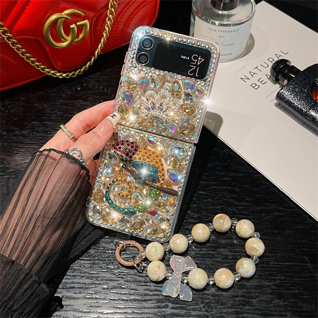 Gemstone Animal Case Cover for Samsung Flip Serie