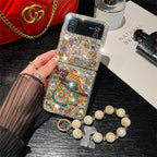 Gemstone Animal Case Cover for Samsung Flip Serie