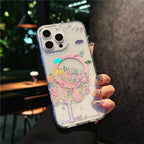 Cute Pattern Magnetic Case Cover for iPhone