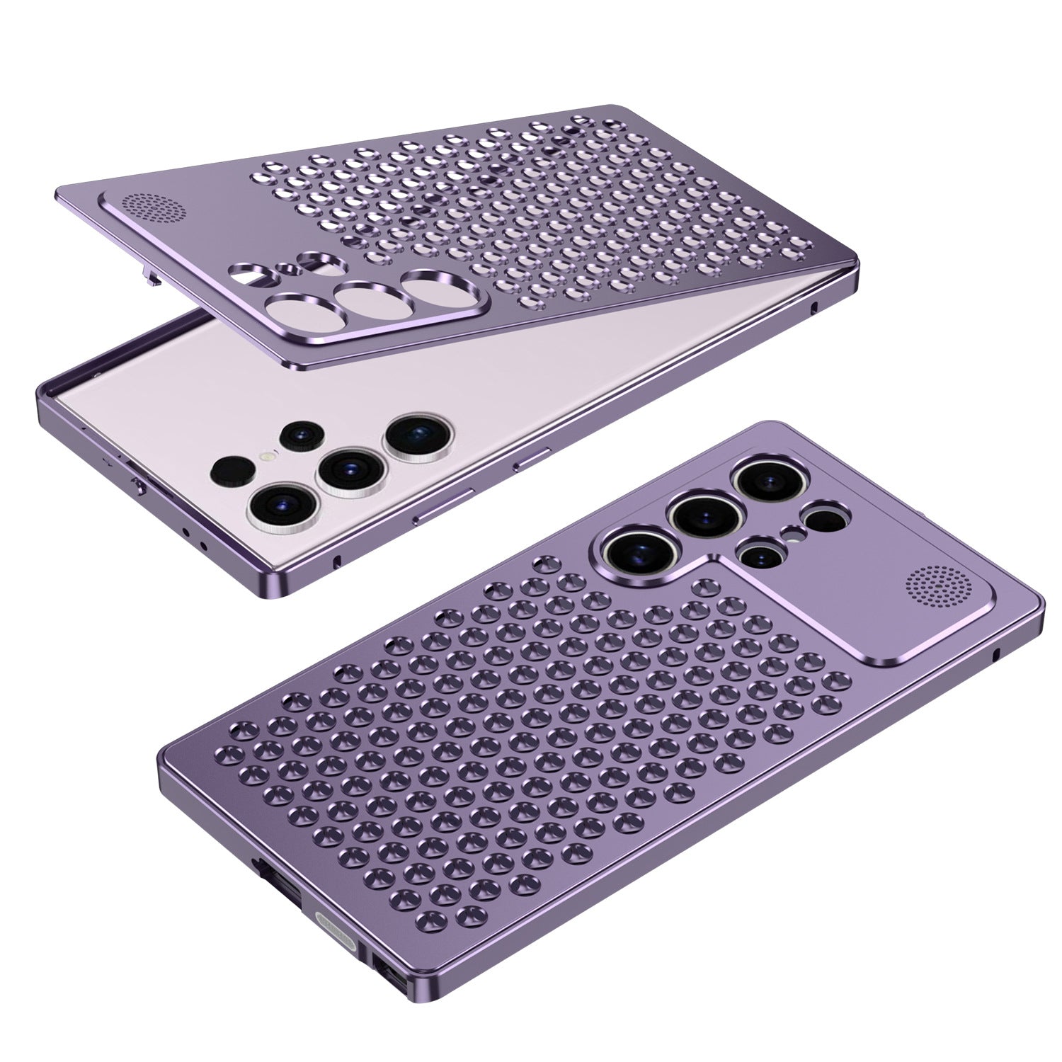 Solid Alloy Armor Case Cover for Samsung S Series