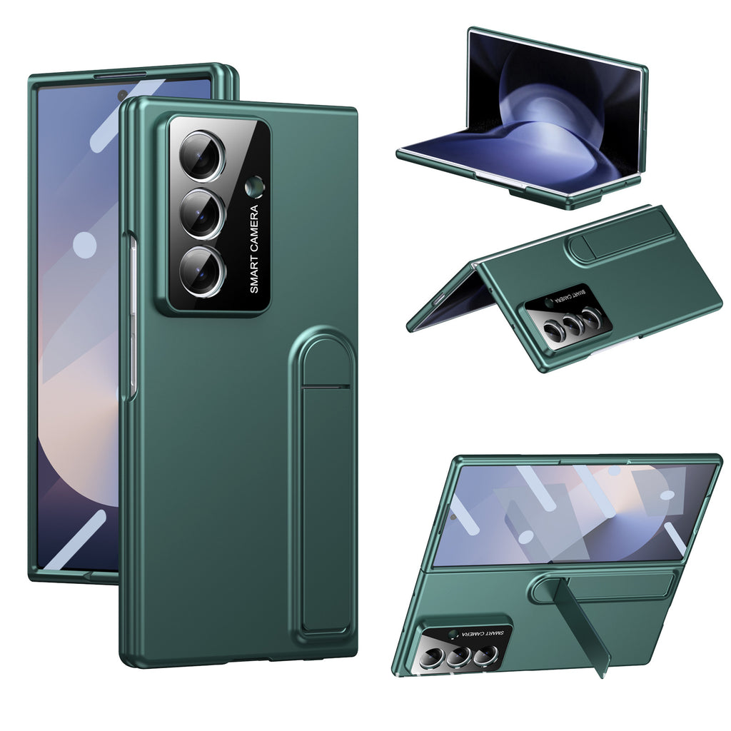 Hidden Folding Stand Frosted Case Cover for Samsung Fold Series