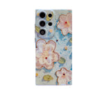 Oil Painting Flower Cover for Samsung S Series
