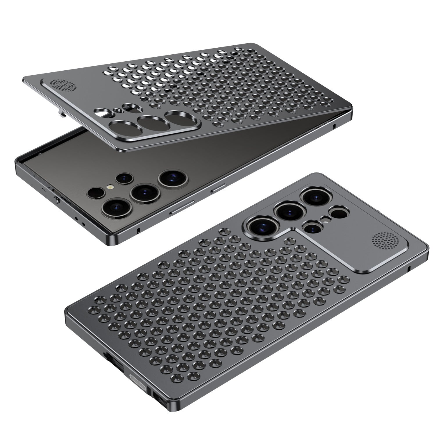 Solid Alloy Armor Case Cover for Samsung S Series