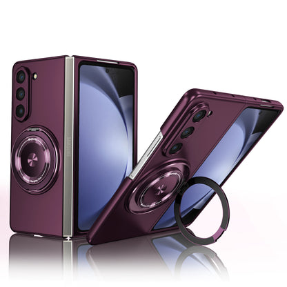 Magnetic Pro Rotary Unzip Case Cover for Samsung Fold Series