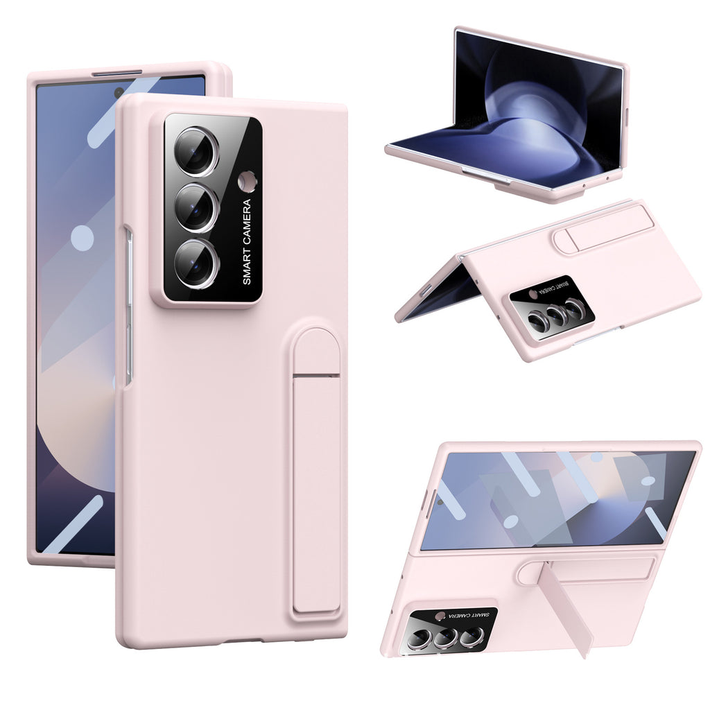 Hidden Folding Stand Frosted Case Cover for Samsung Fold Series