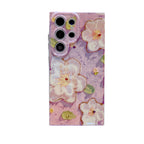 Oil Painting Flower Cover for Samsung S Series