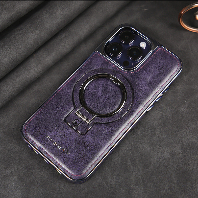 Thickened Leather Protective Case Cover for iPhone
