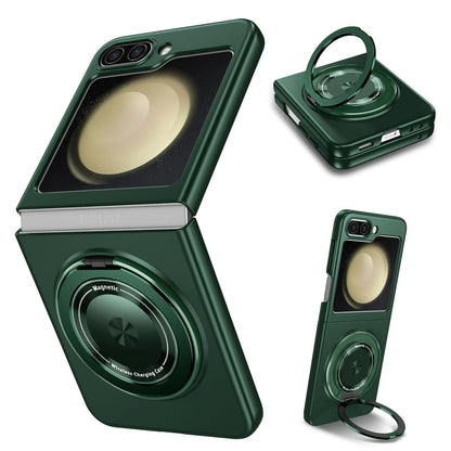 Strong Magnetic Suction Ring Holder Shell Case Cover for Samsung Flip Series