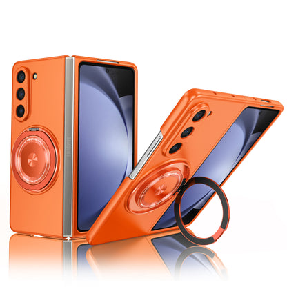 Magnetic Pro Rotary Unzip Case Cover for Samsung Fold Series
