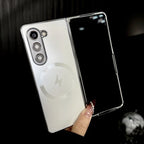 Electroplated Frosted Magnetic Case Cover for Samsung Fold Series