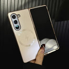 Electroplated Frosted Magnetic Case Cover for Samsung Fold Series