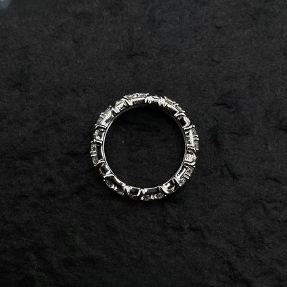 🌙💎 Moonlight Elegance - Moissanite & Silver Ring Collection 💎🌙