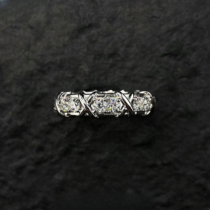 🌙💎 Moonlight Elegance - Moissanite & Silver Ring Collection 💎🌙