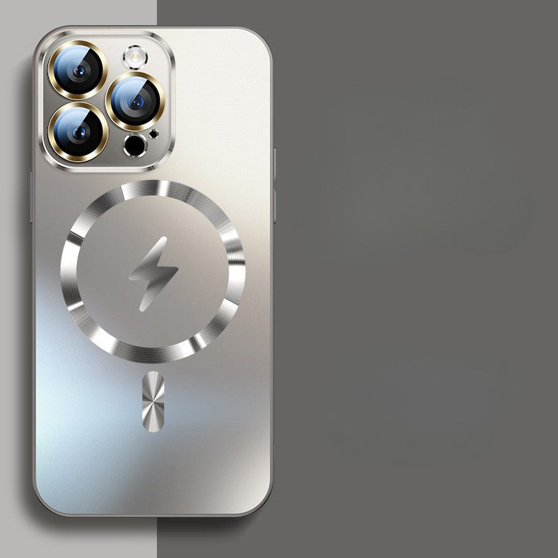 One-piece All-round Metal Protective Case Cover for iPhone