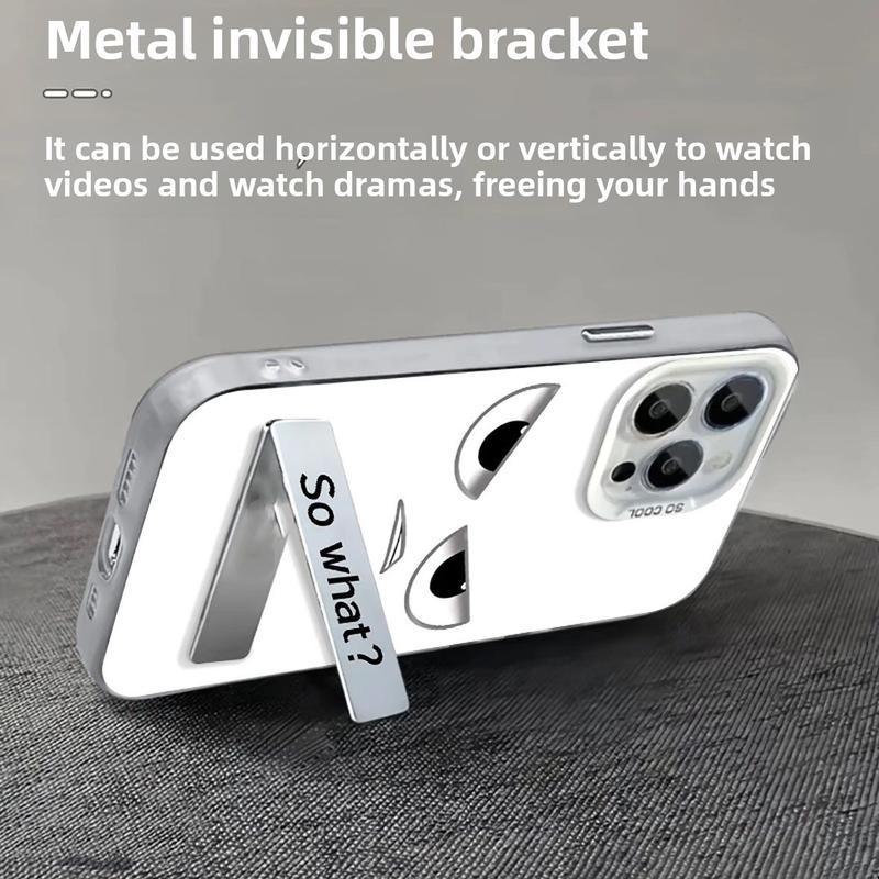 "SO WHAT" Case Cover for iPhone