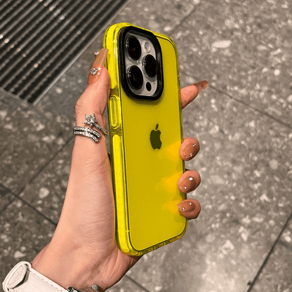Semi-transparent Fluorescent Case Cover for iPhone