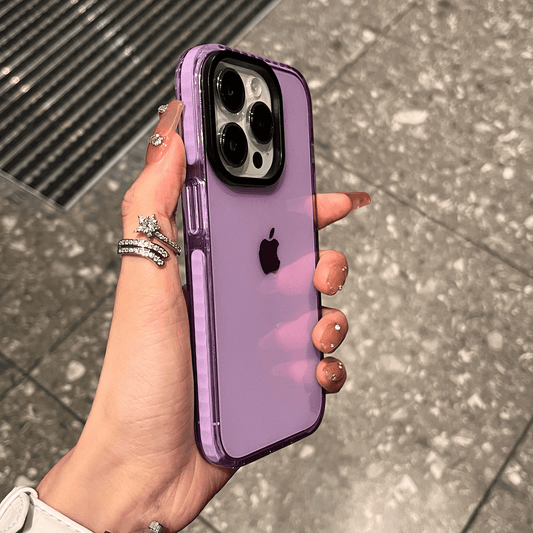 Semi-transparent Fluorescent Case Cover for iPhone