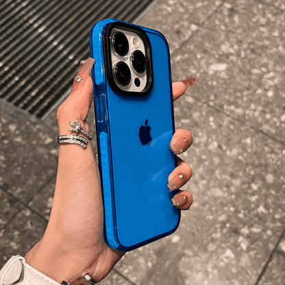 Semi-transparent Fluorescent Case Cover for iPhone