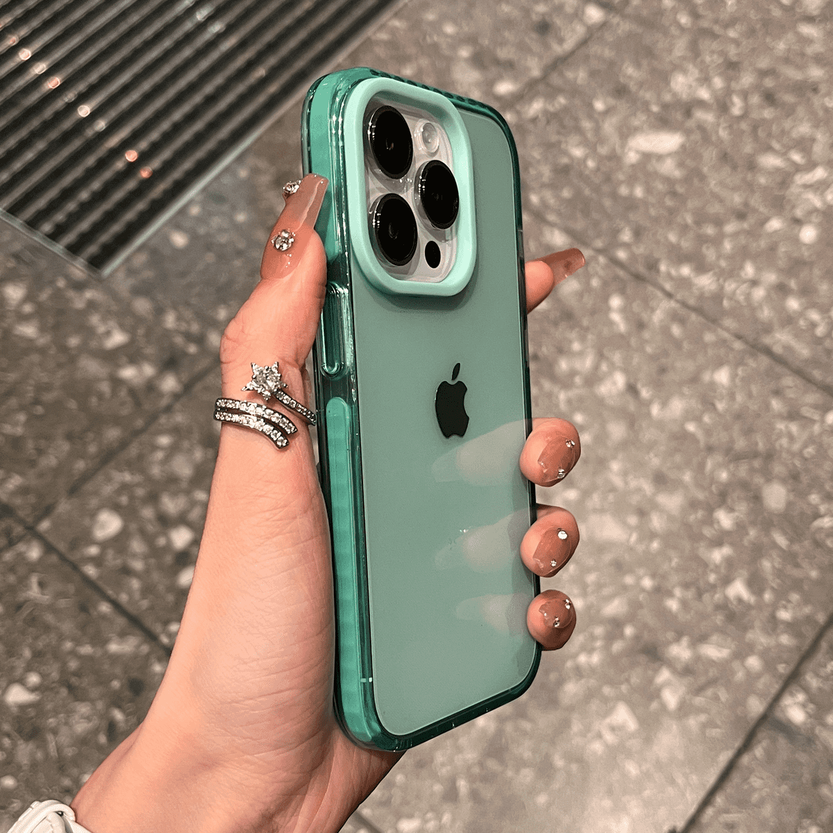 Semi-transparent Fluorescent Case Cover for iPhone