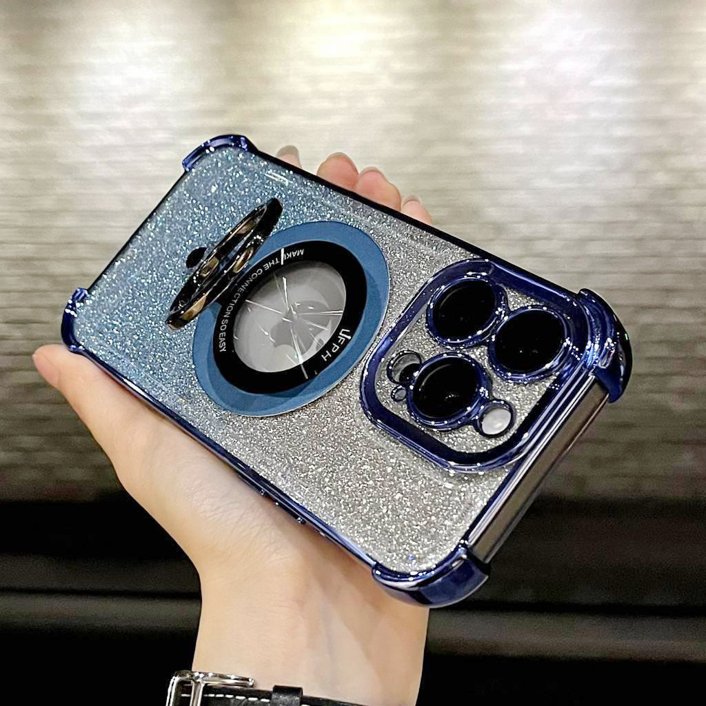 Metal Folding Stand Hollowed-out Case Cover for iPhone - Buy 2: FREE SHIPPING🛫 & 40% OFF 2nd🔥
