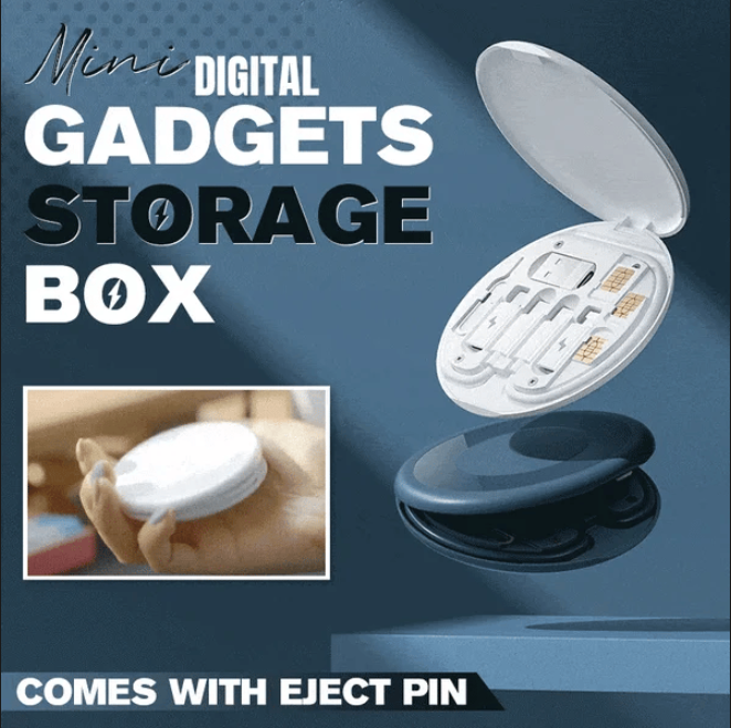 🔥Mini Digital Gadgets Storage Box