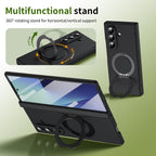 360° Rotating Stand Hinge Protection Magnetic Case for Samsung Galaxy Z Fold Series