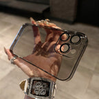Translucent PC Anti-oxidation Case Cover for iPhone