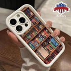 3D Bookcase Case Cover for iPhone