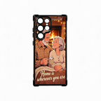 Warm Elderly Couple Quote Anti-Drop Case Cover for Samsung S Series