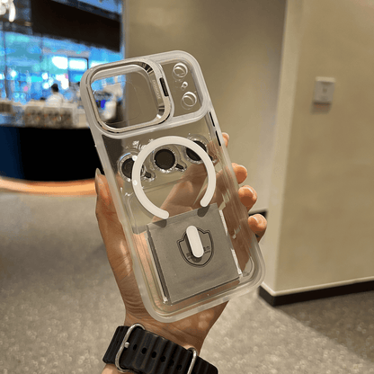 Metal Foldable Lens Protector Case Cover for iPhone-Limited-time offer: Free lens protector💥