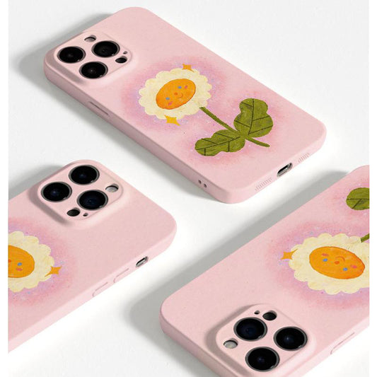 Fairy Tale Smiley Flower Case Cover for iPhone——🔥Second Item at 40% Off