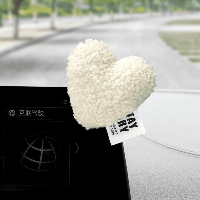 💖✨ Wrap Your World in Softness! Fluffy Heart Decor with No-Residue Glue ✨💖