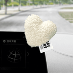 💖✨ Wrap Your World in Softness! Fluffy Heart Decor with No-Residue Glue ✨💖