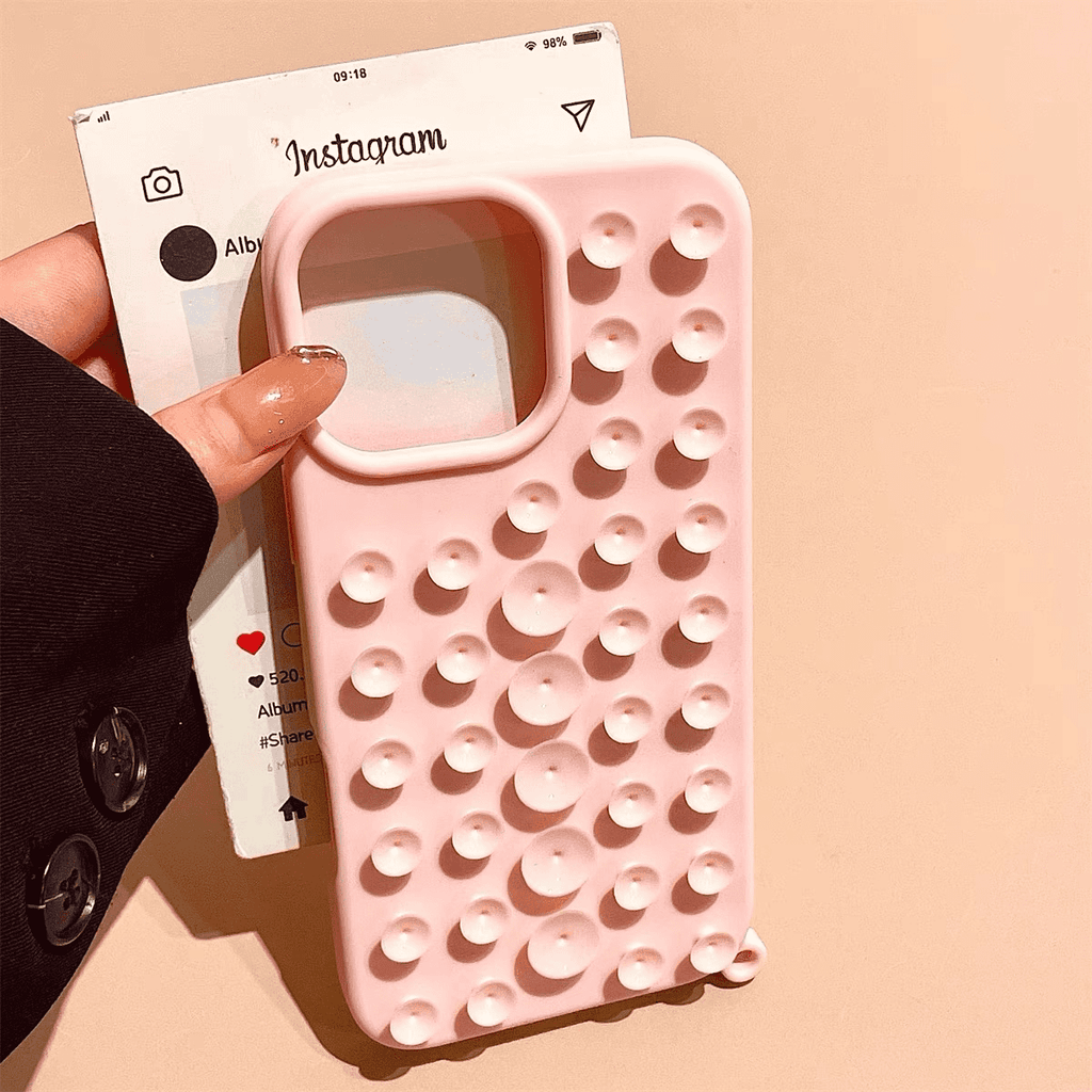Sticky Suction Cup Case Cover for iPhone