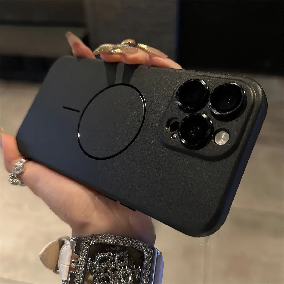 Soft Silicone Magnetic Case Cover for iPhone