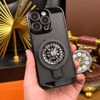 Rotating Folding Stand Cooling Case Cover for iPhone