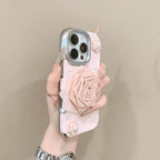 3D Velvet Flower Case Cover for iPhone——🔥Second Item at 40% Off