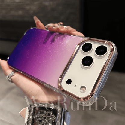 Gradient Glitter Particle Case Cover for iPhone