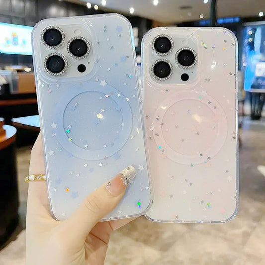 Glitter Lens Protector Star Case Cover for iPhone - Buy 2: FREE SHIPPING🛫 & 40% OFF 2nd🔥
