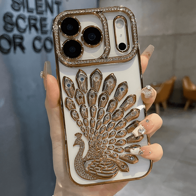 Black Glaze with Gold Threads Case for iPhone