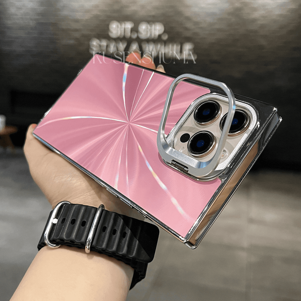 Creative CD Pattern Metal Lens Protection Frame Case Cover for iPhone——🔥Second Item at 40% Off